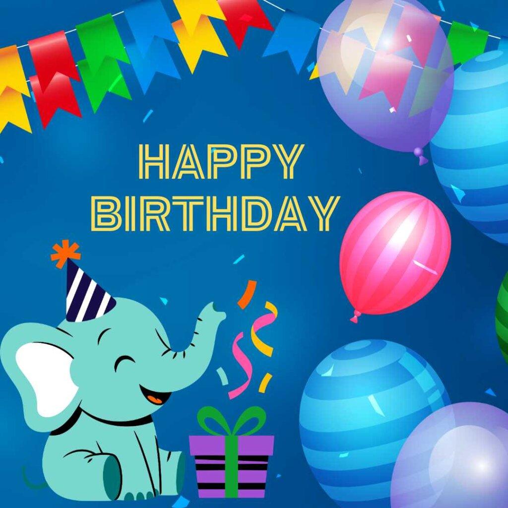 focus happy birthday wishes cute elephant birthday wishes balloons card.jpg